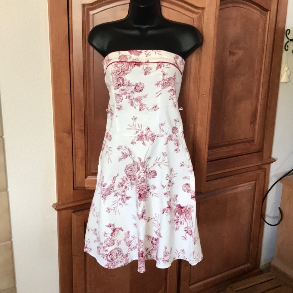 Teeze Me Toile Floral Print Dress